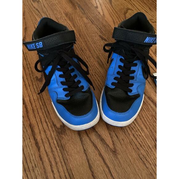 Nike Other - NIKE Mogan Mid 2 Jr Hook & Loop Skateboarding Shoes Youth 7Y (645025-404). Nice!